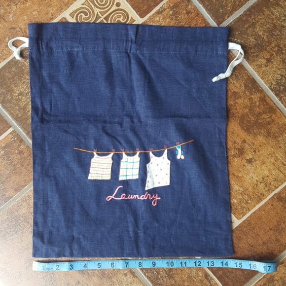 Handmade travel laundry bag - Picture 3 of 6